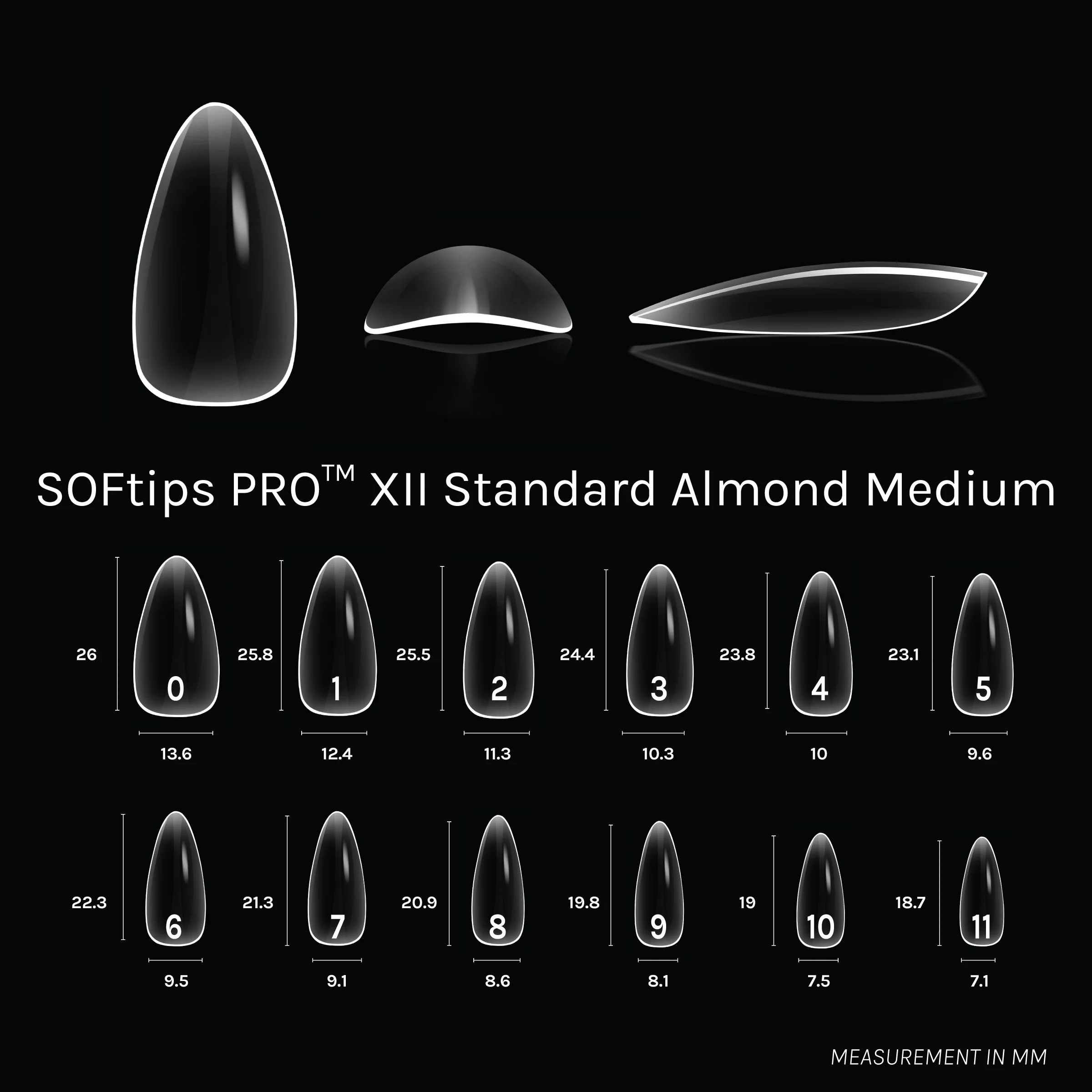 SOFTIPS PRO™ XII - Standard Almond Medium - Image 3