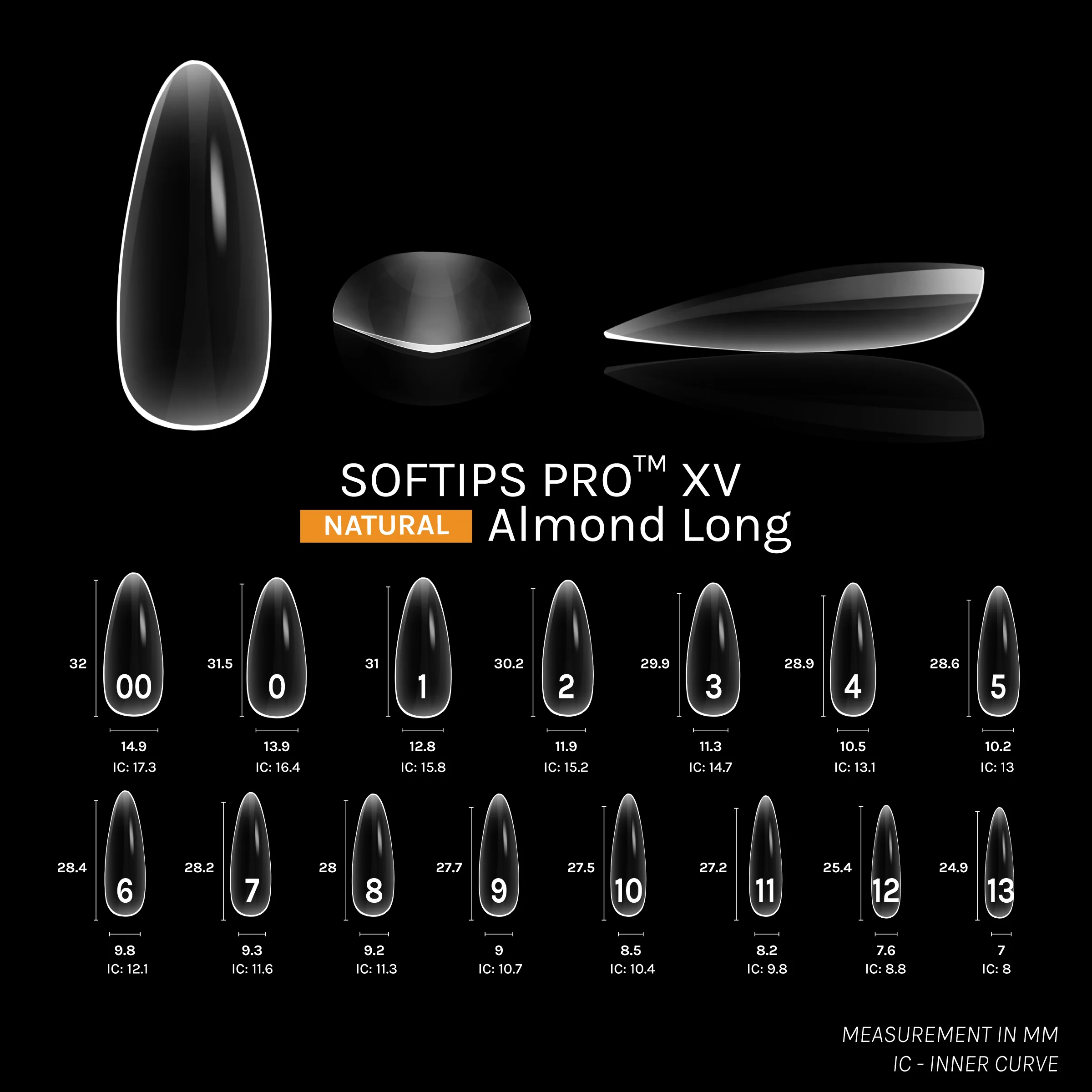 SOFTIPS PRO™ XV NATURAL - ALMOND LONG - Image 3
