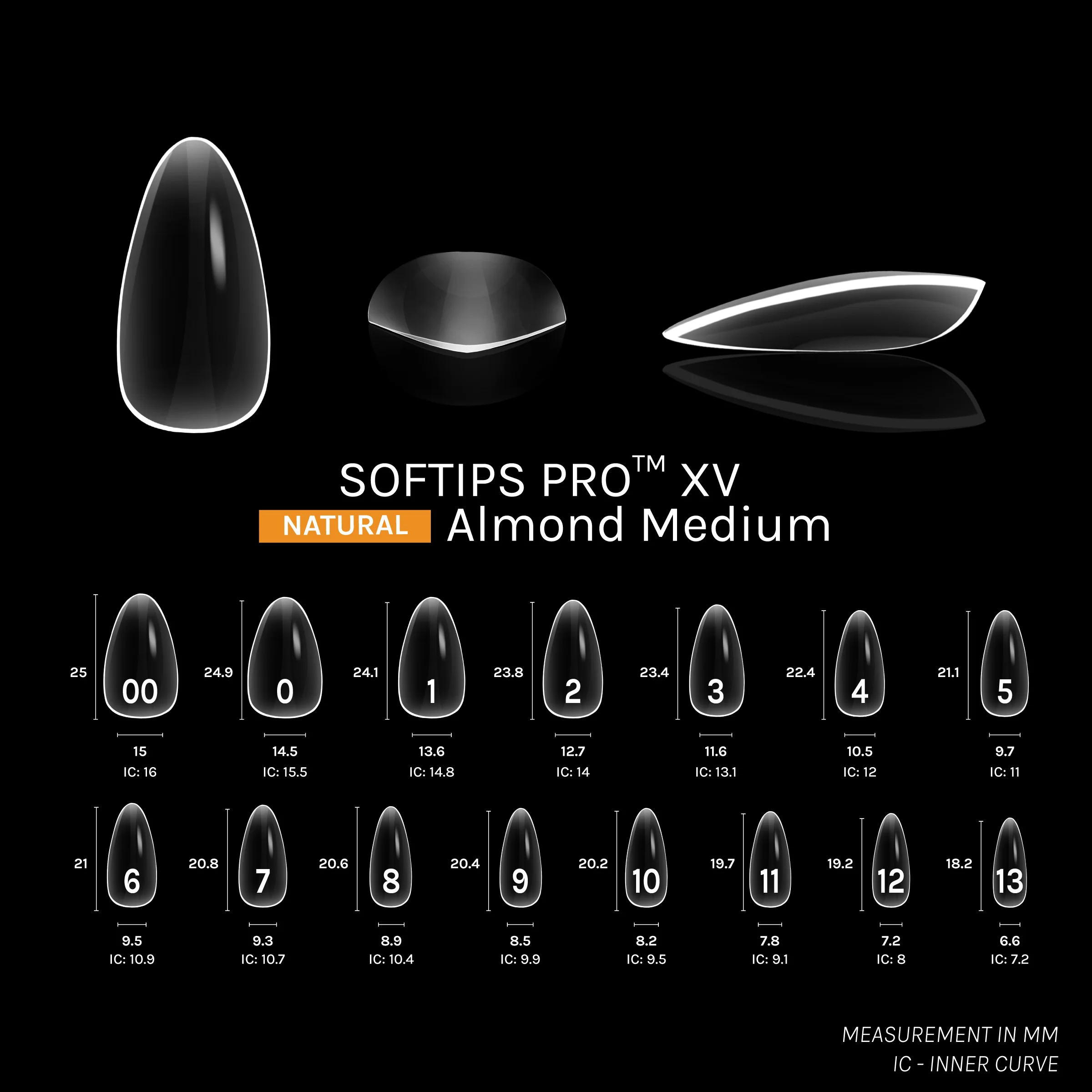 SOFTIPS PRO™ XV NATURAL - ALMOND MEDIUM - Image 3