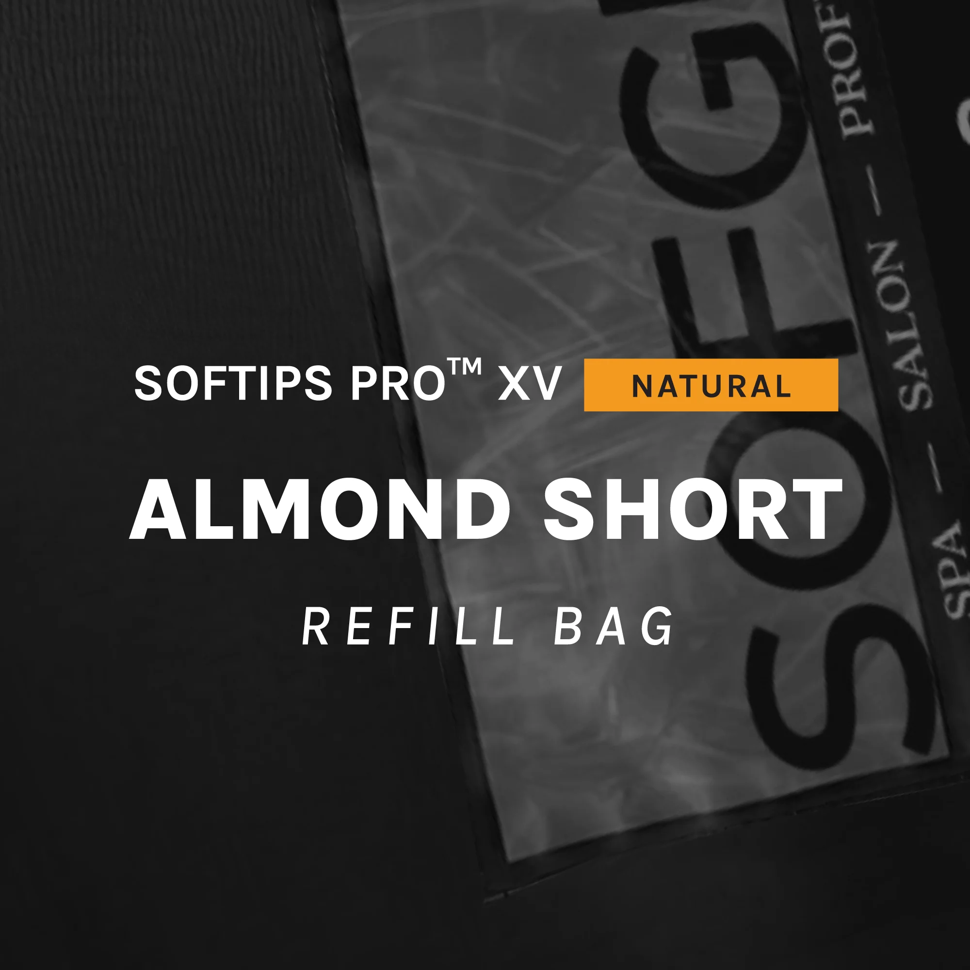 SOFTIPS PRO™ XV NATURAL - ALMOND SHORT - Image 4