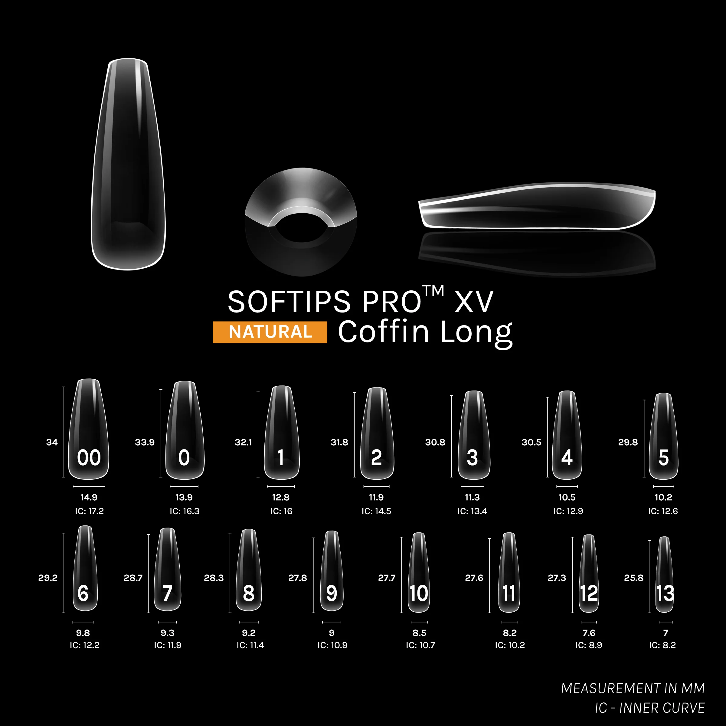 SOFTIPS PRO™ XV NATURAL - COFFIN LONG - Image 3