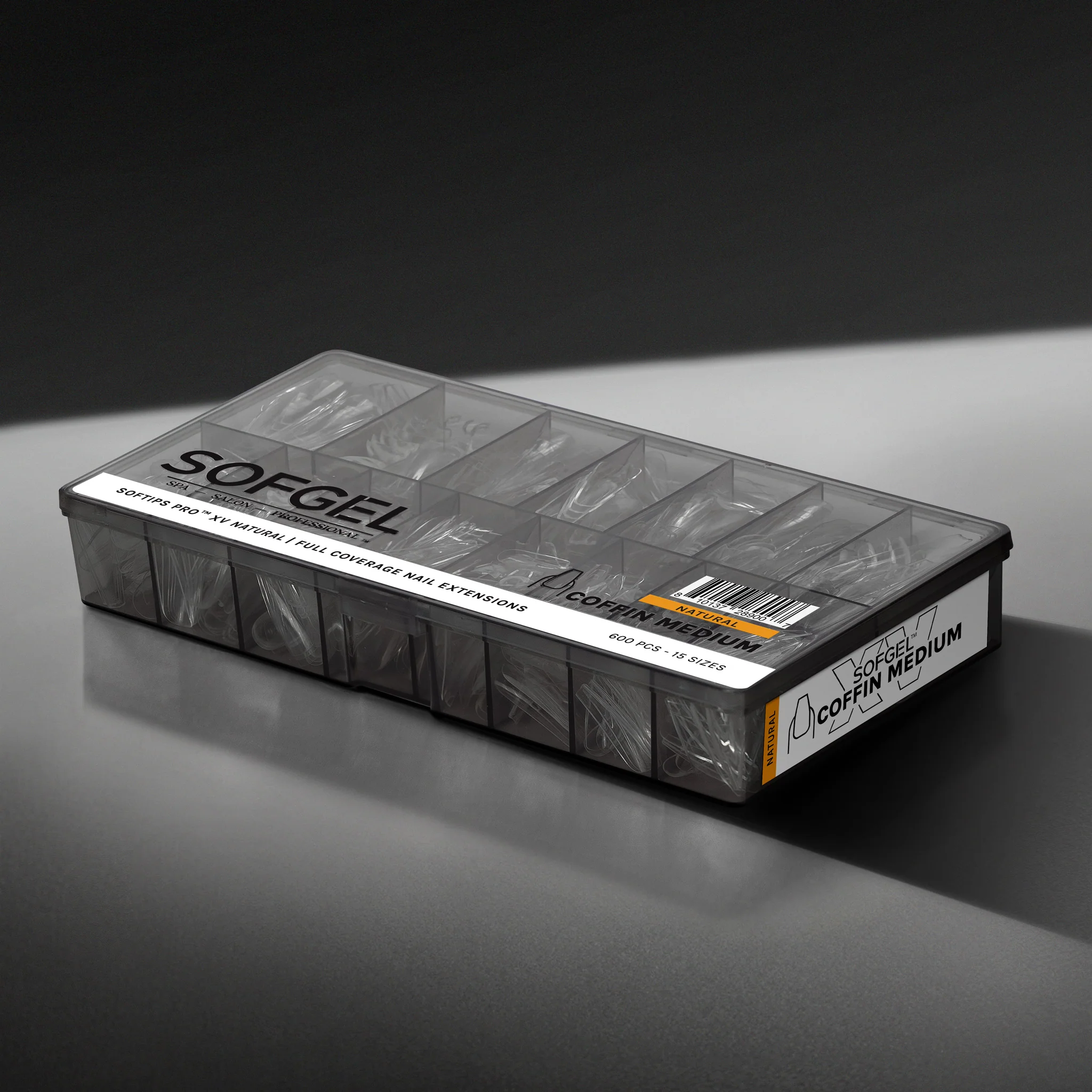 SOFTIPS PRO™ XV NATURAL - COFFIN MEDIUM - Image 2