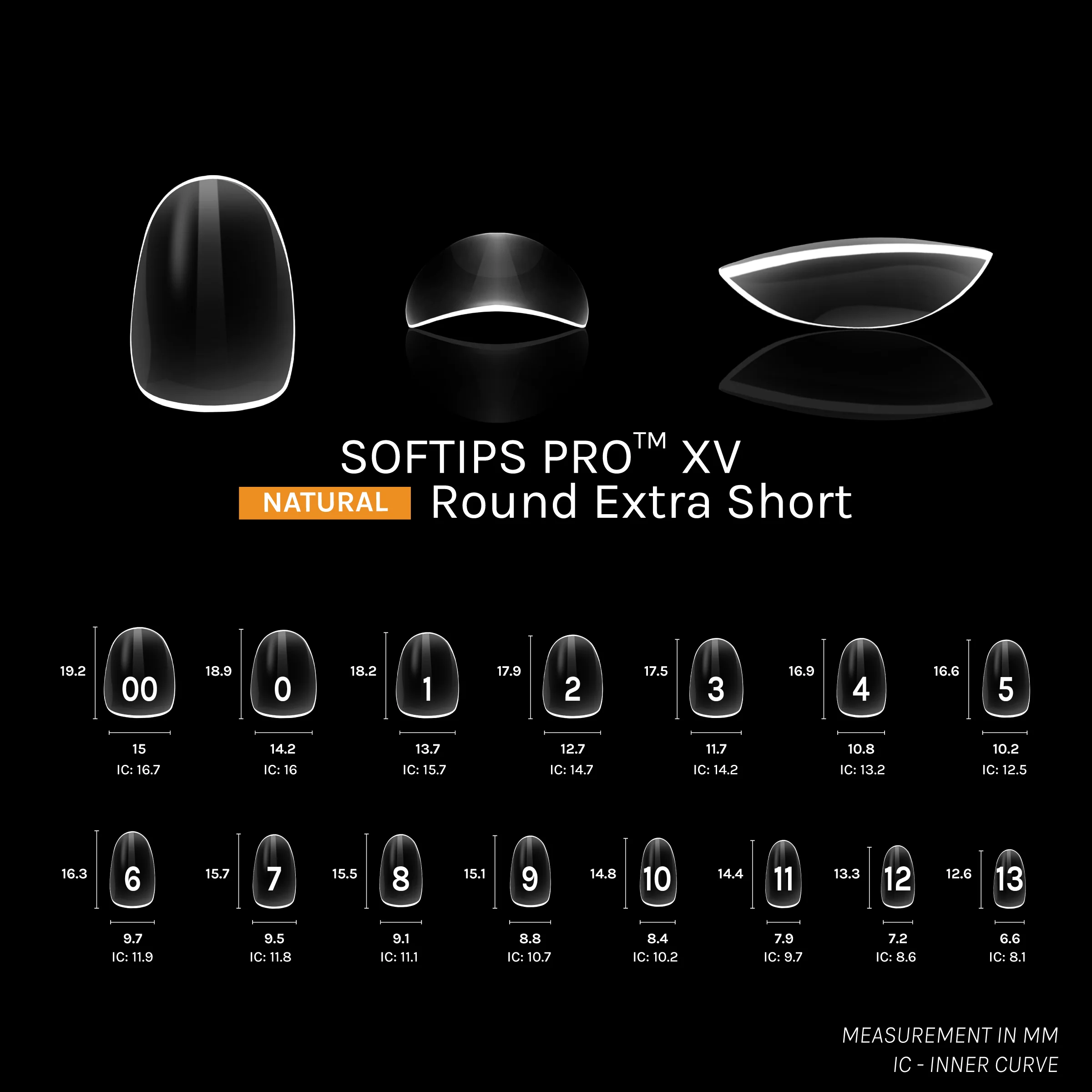 SOFTIPS PRO™ XV NATURAL - ROUND EXTRA SHORT - Image 3