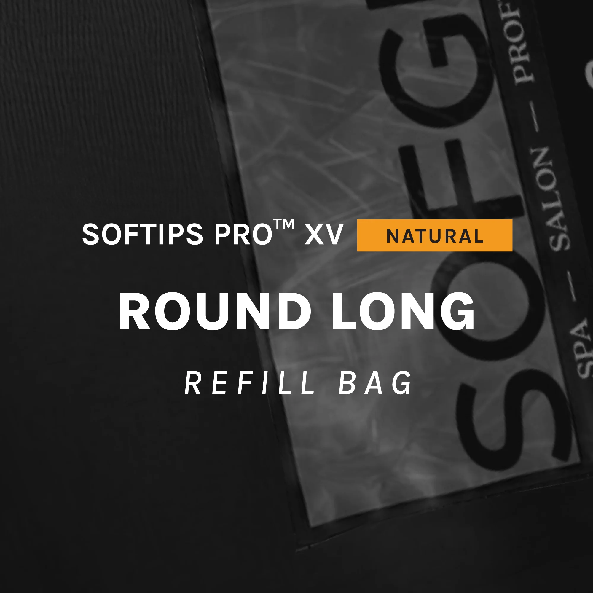 SOFTIPS PRO™ XV NATURAL - ROUND LONG - Image 3