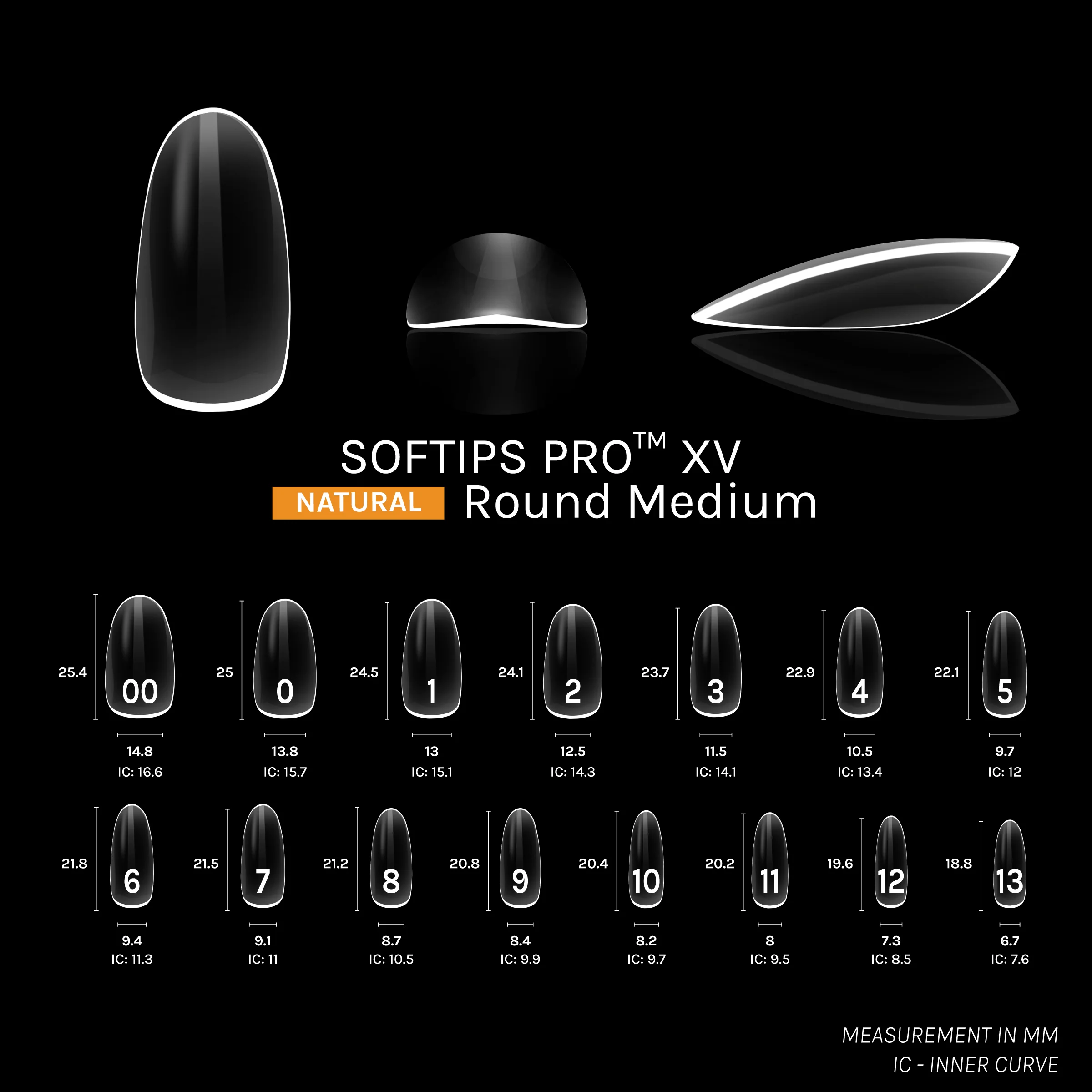 SOFTIPS PRO™ XV NATURAL - ROUND MEDIUM - Image 3