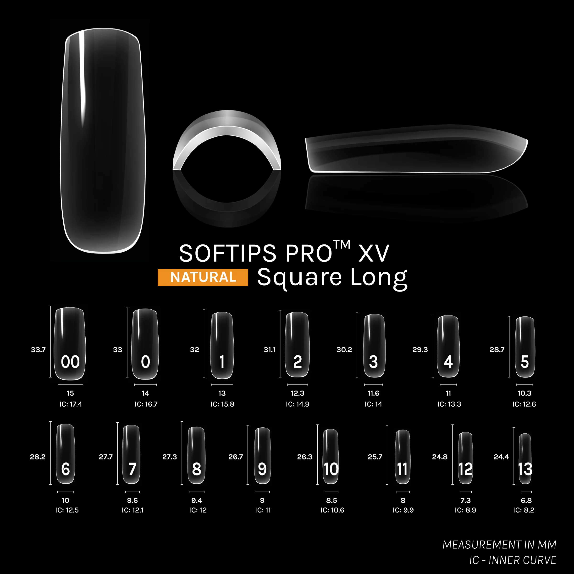 SOFTIPS PRO™ XV NATURAL - SQUARE LONG - Image 3