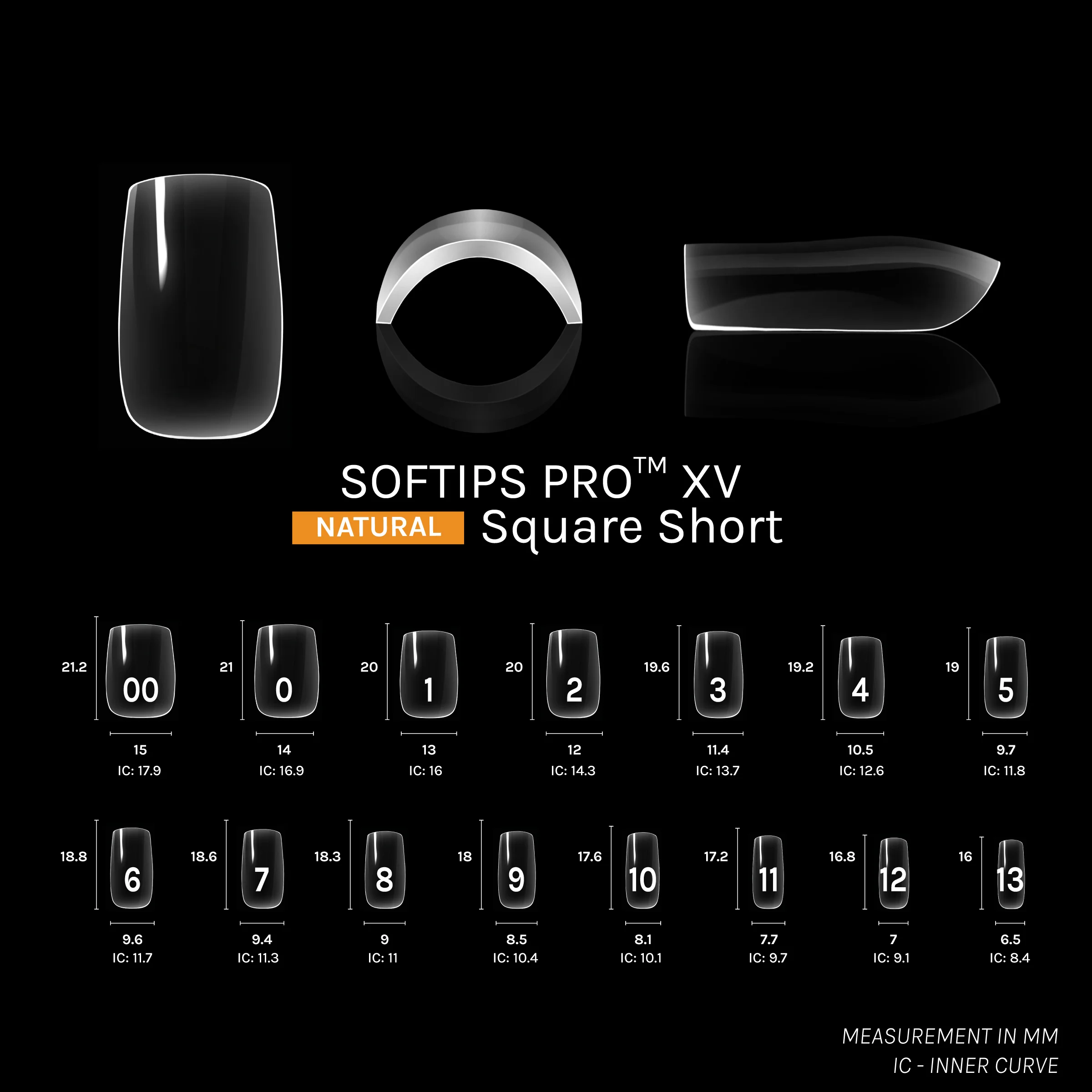 SOFTIPS PRO™ XV NATURAL - SQUARE SHORT - Image 3