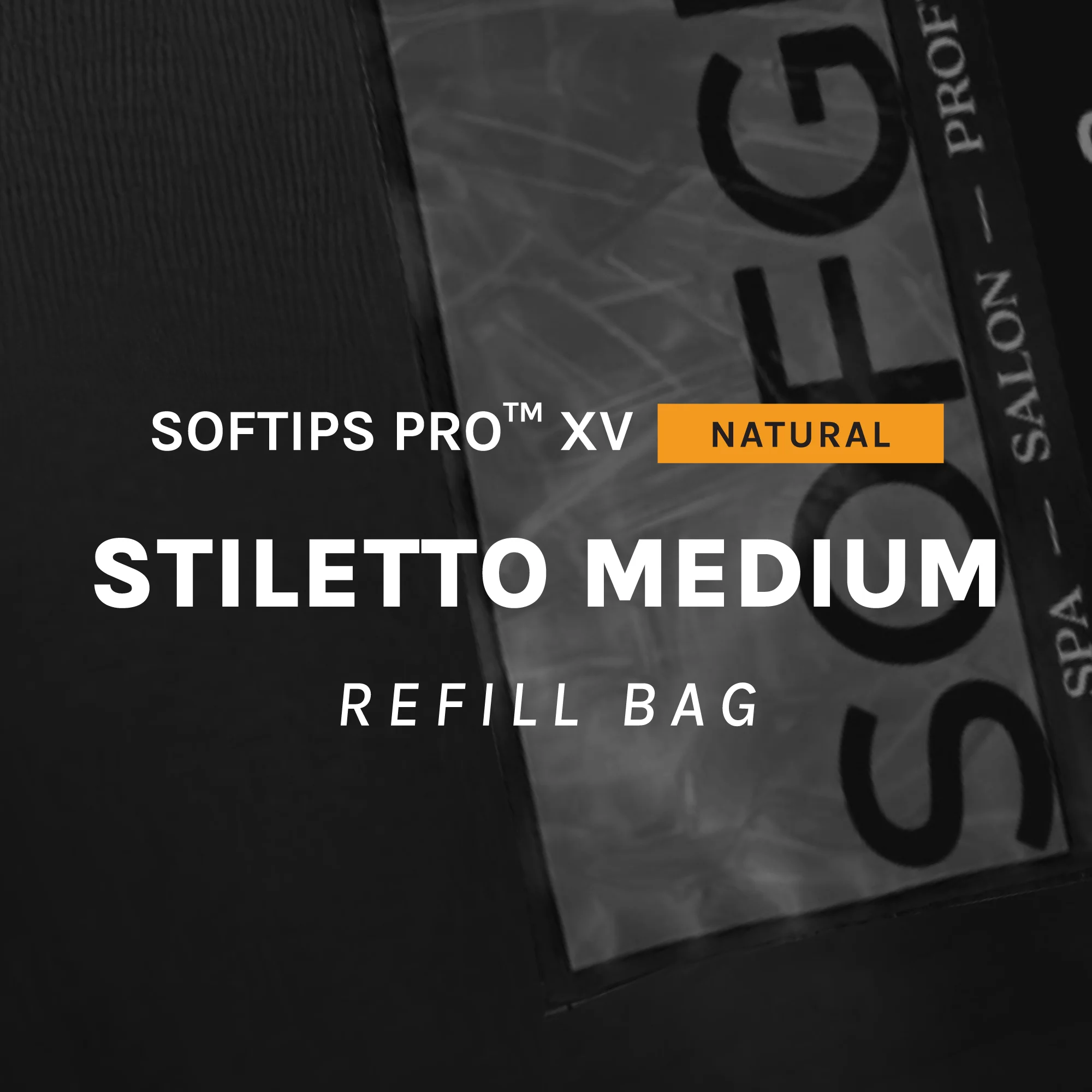 SOFTIPS PRO™ XV NATURAL - STILETTO MEDIUM - Image 4