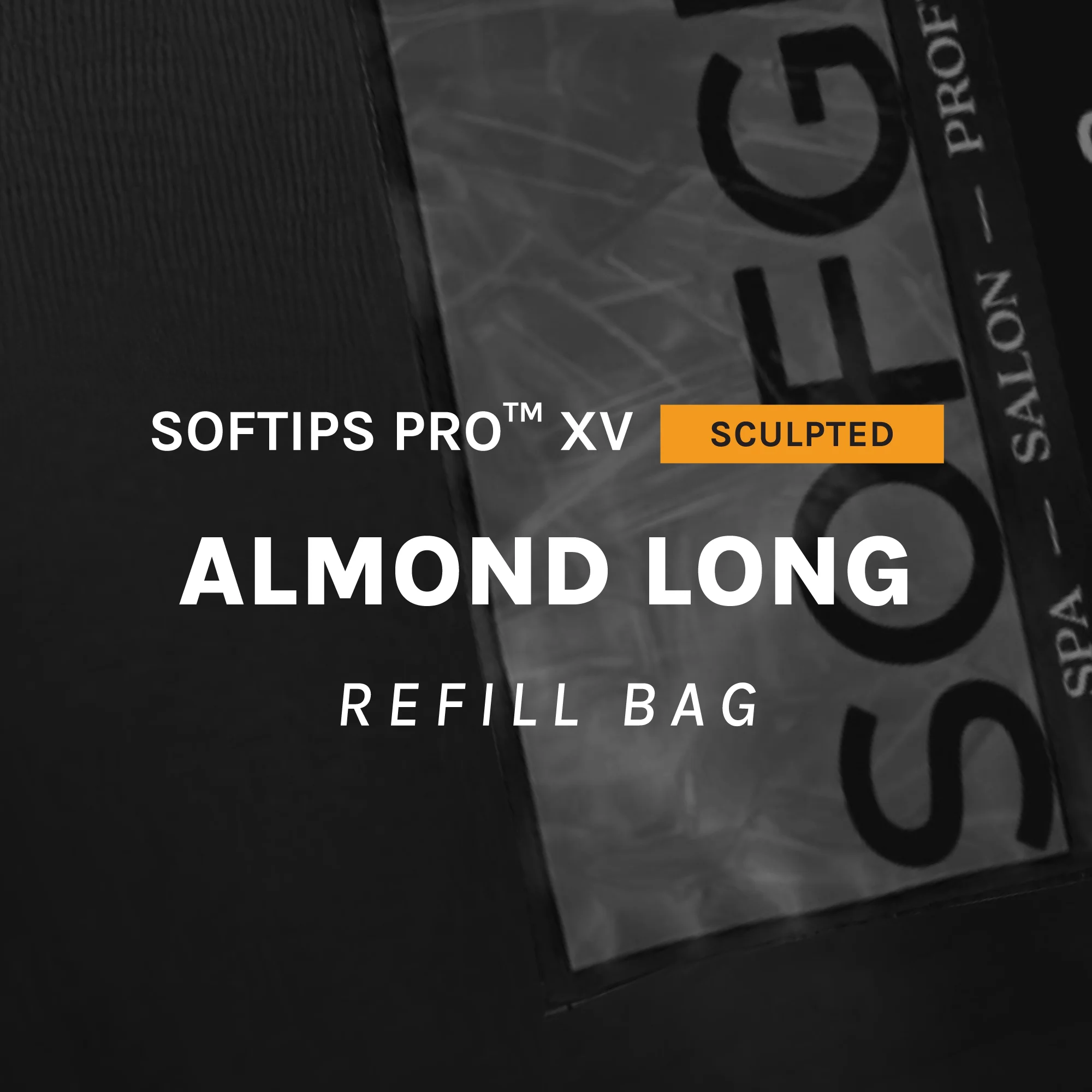 SOFTIPS PRO™ XV SCULPTED - ALMOND LONG - Image 3