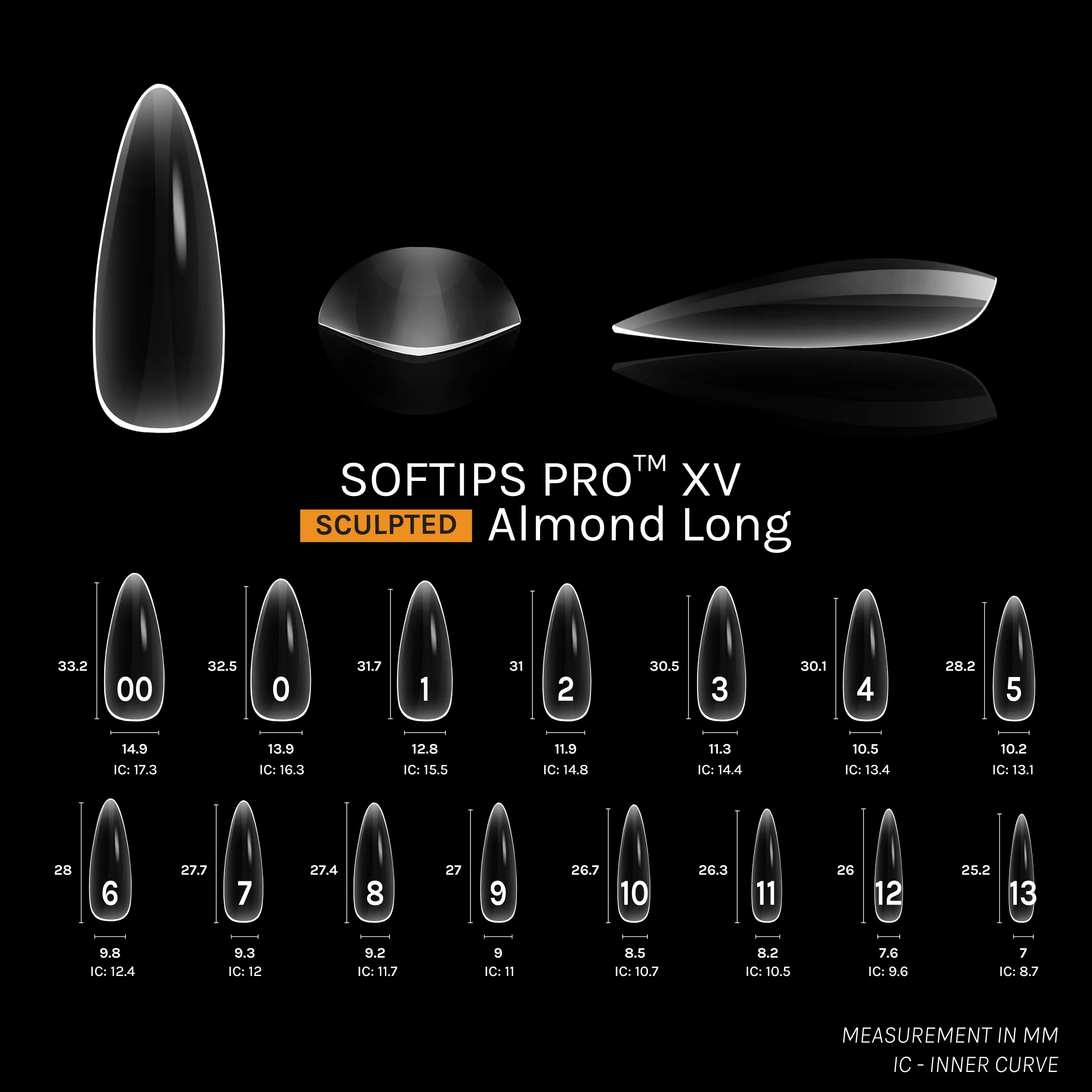 SOFTIPS PRO™ XV SCULPTED - ALMOND LONG - Image 4