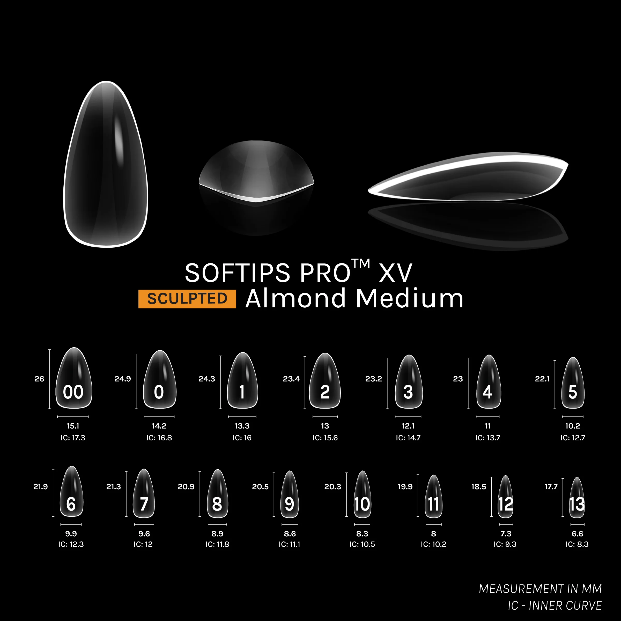 SOFTIPS PRO™ XV SCULPTED - ALMOND MEDIUM - Image 4
