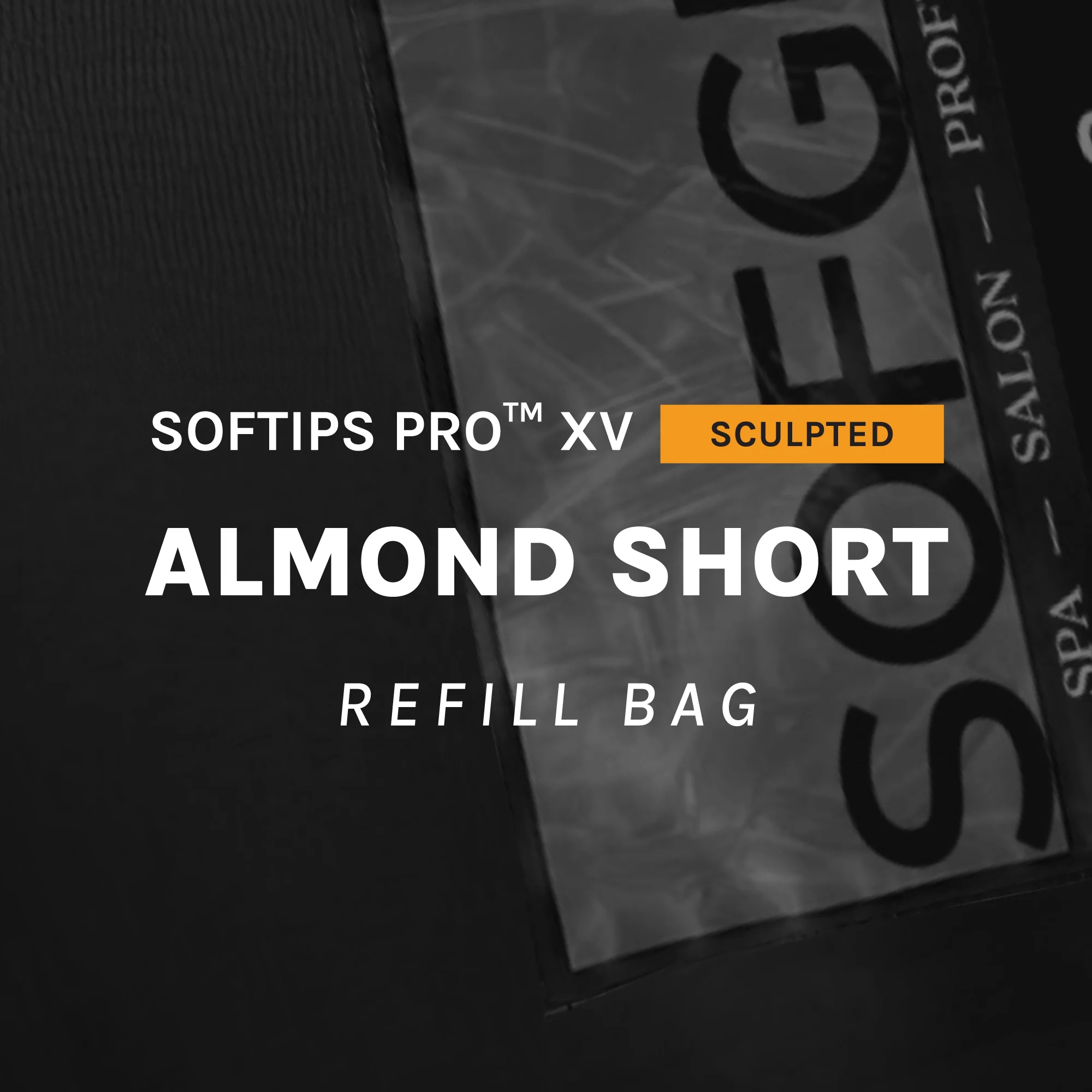 SOFTIPS PRO™ XV SCULPTED - ALMOND SHORT - Image 4