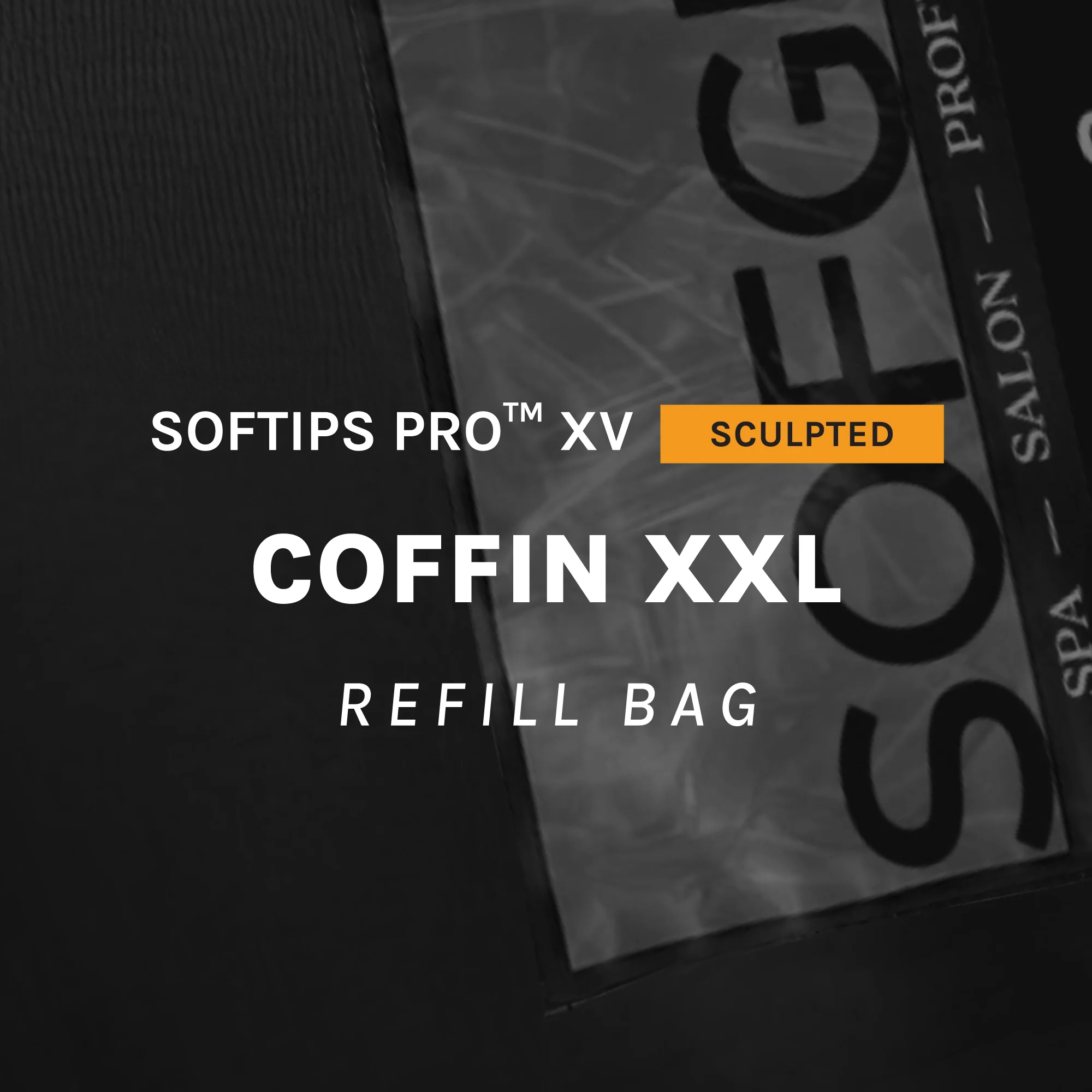 SOFTIPS PRO™ XV SCULPTED - COFFIN XXL - Image 2