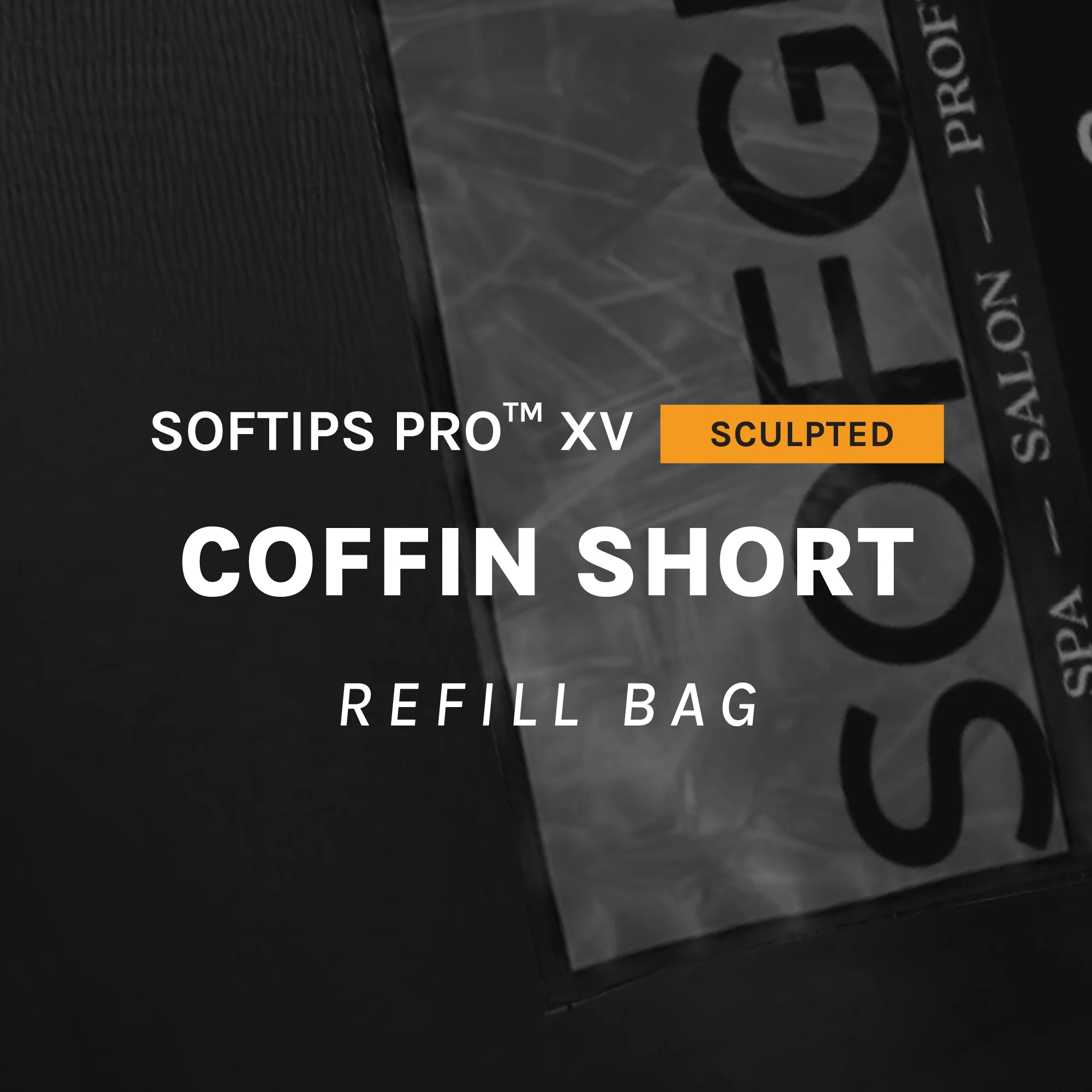 SOFTIPS PRO™ XV SCULPTED - COFFIN SHORT - Image 3