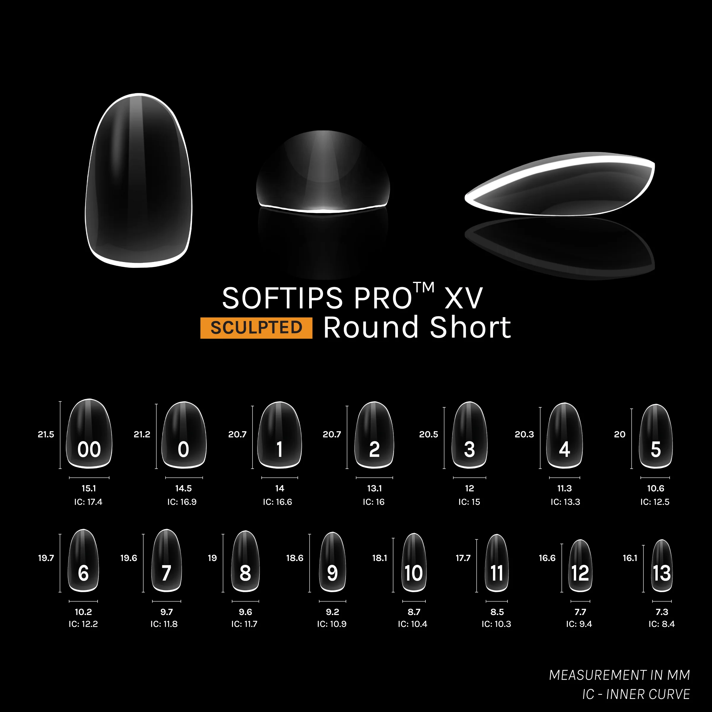 SOFTIPS PRO™ XV SCULPTED - ROUND SHORT - Image 4