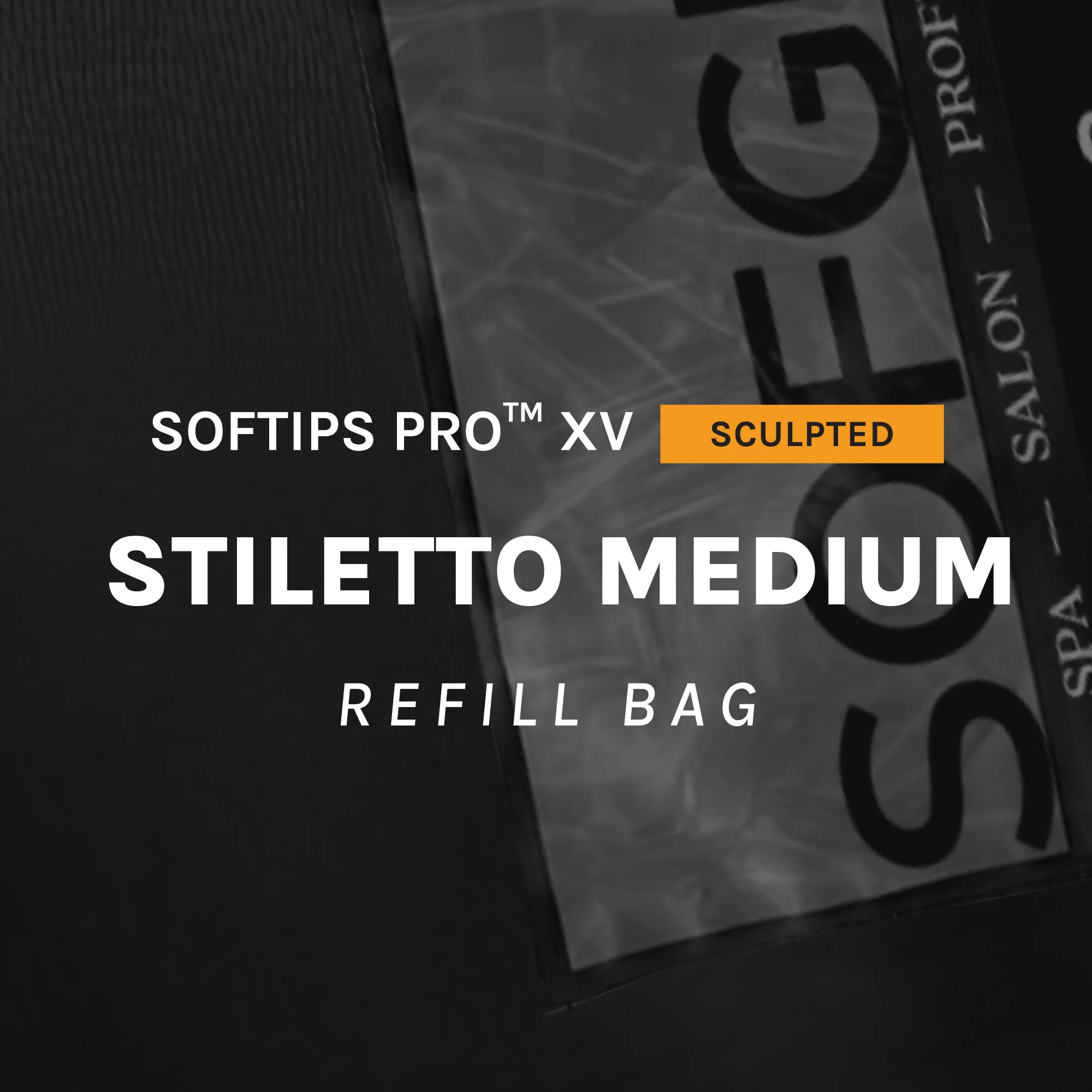 SOFTIPS PRO™ XV SCULPTED - STILETTO MEDIUM - Image 3