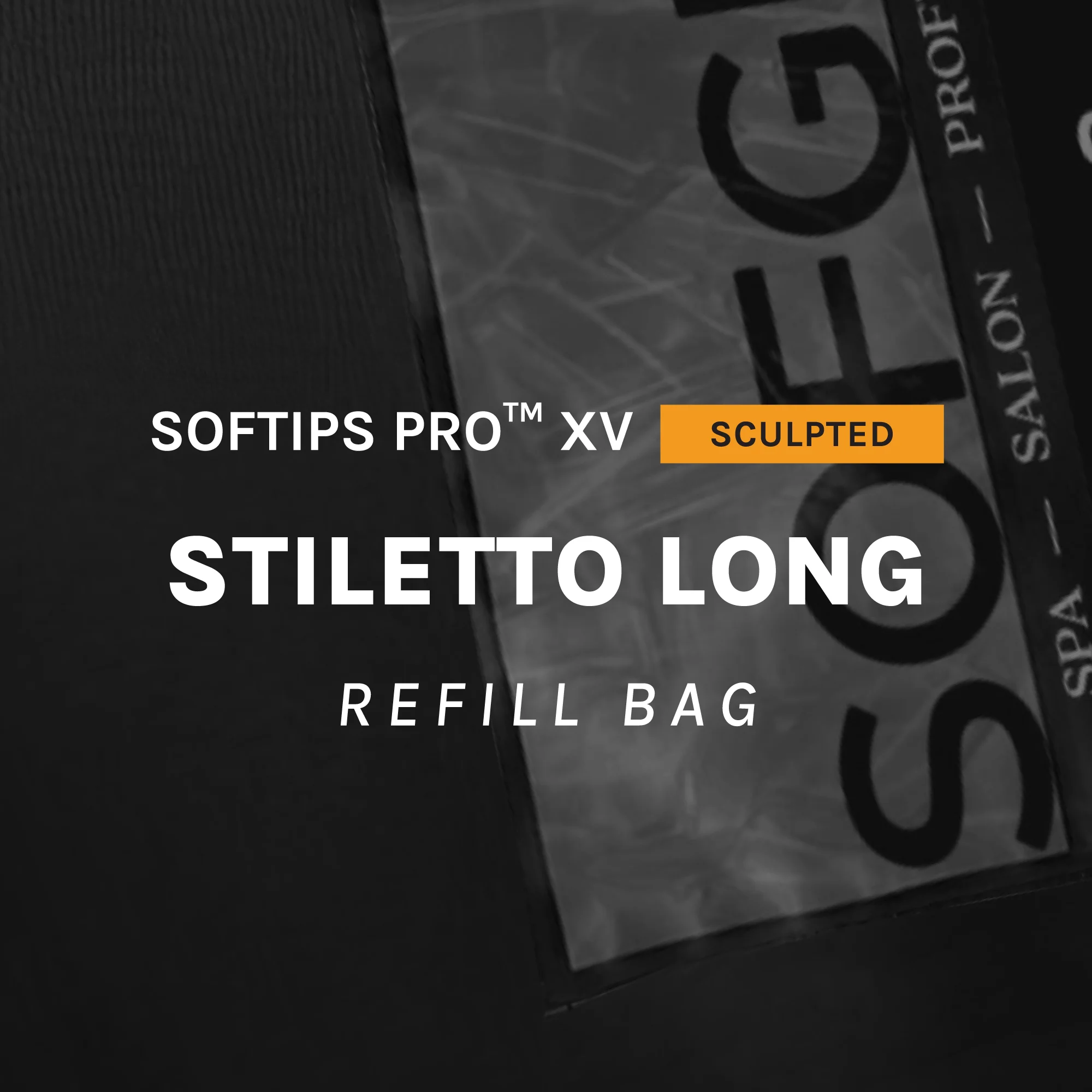 SOFTIPS PRO™ XV SCULPTED - STILETTO LONG - Image 3
