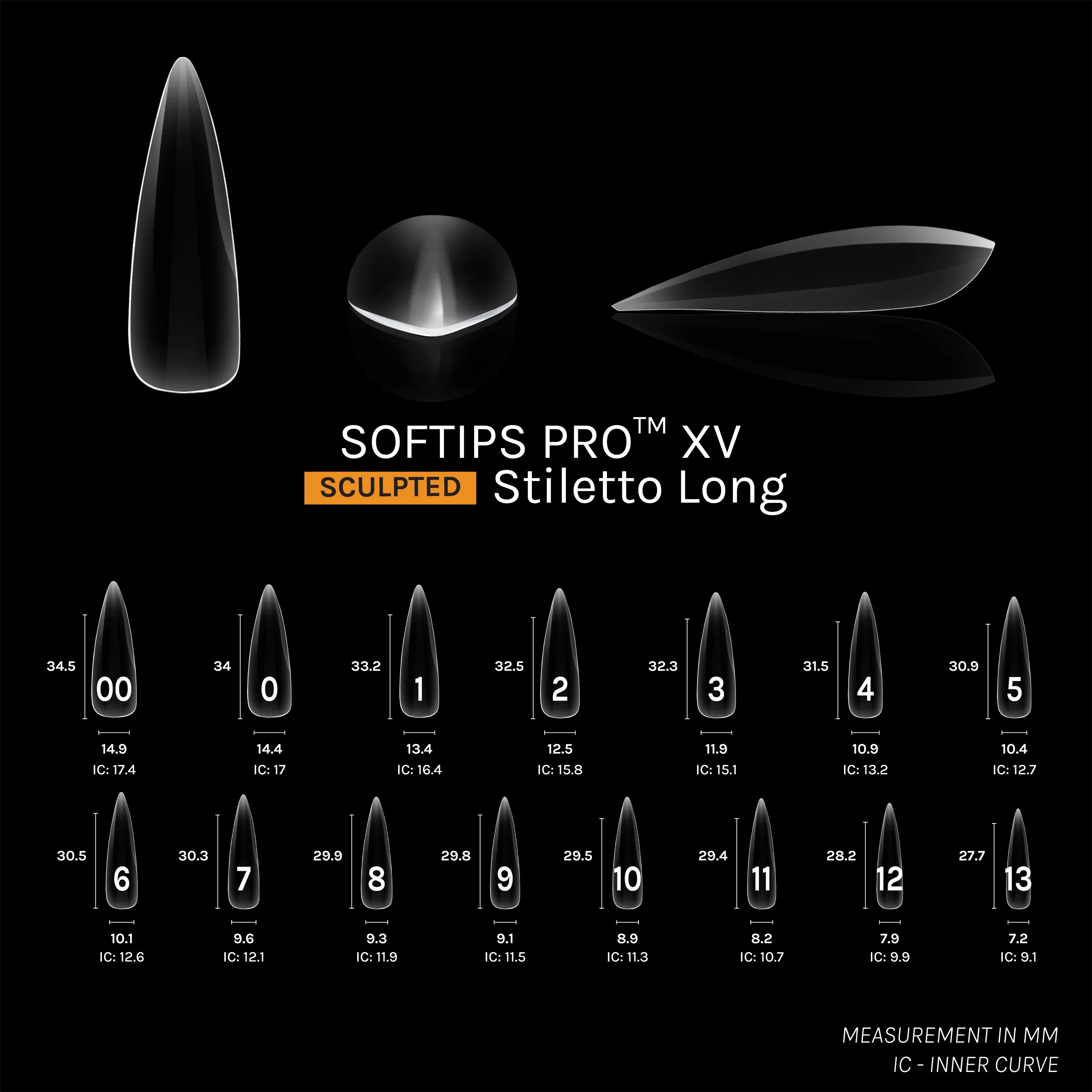 SOFTIPS PRO™ XV SCULPTED - STILETTO LONG - Image 4