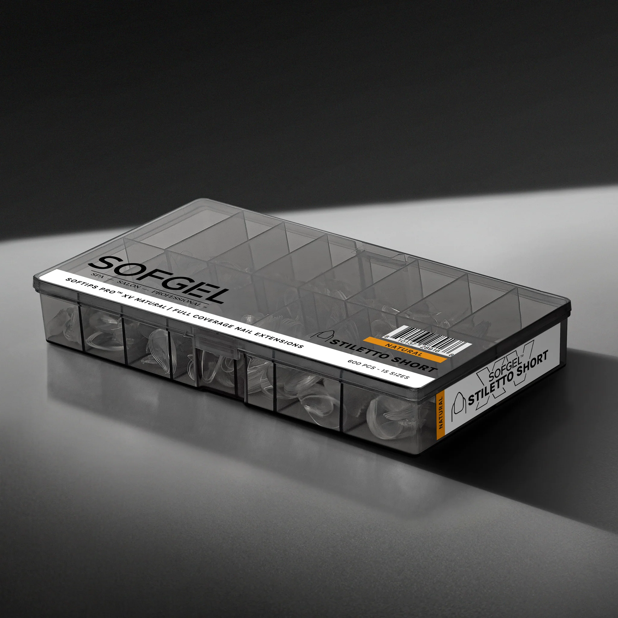 SOFTIPS PRO™ XV NATURAL - STILETTO SHORT - Image 2