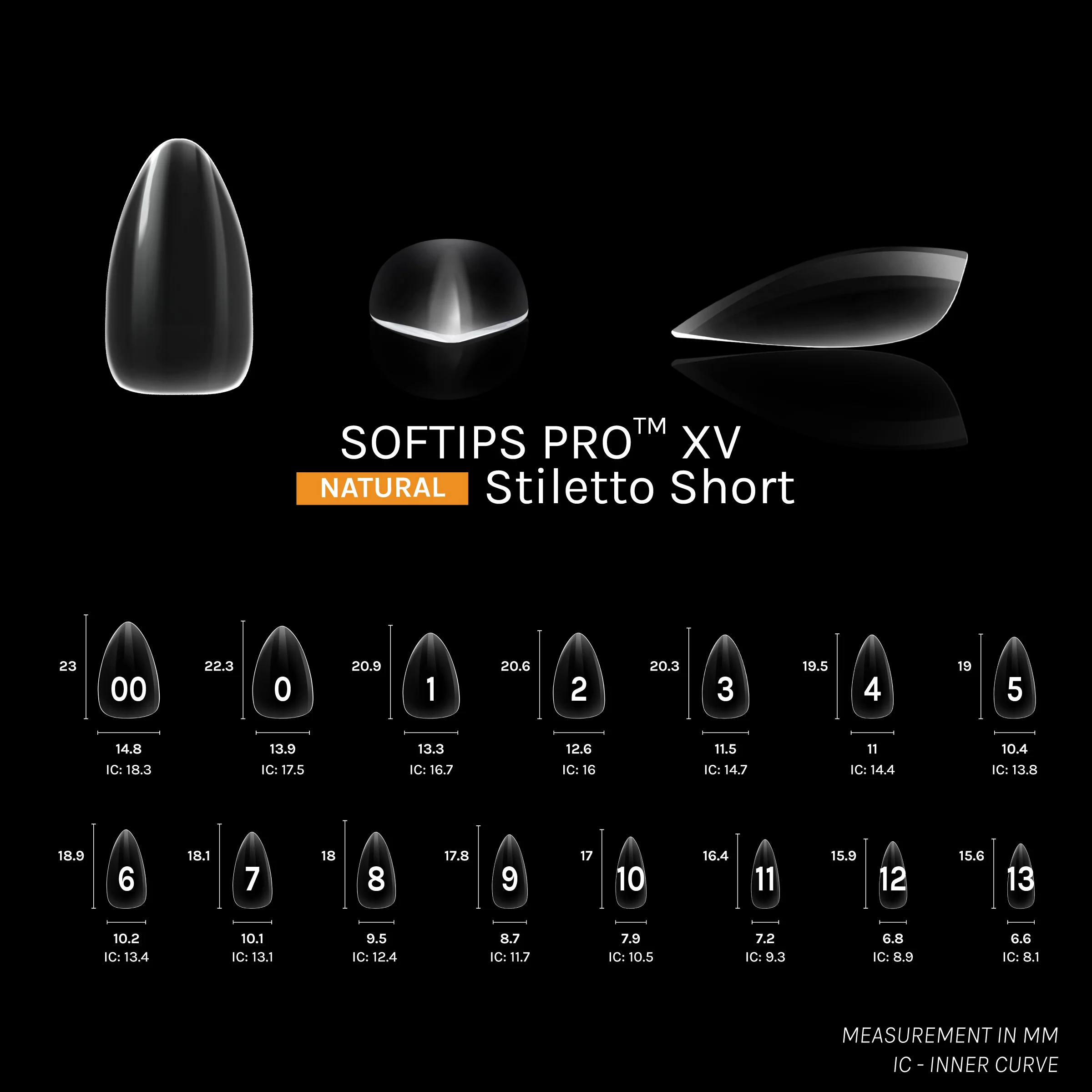 SOFTIPS PRO™ XV NATURAL - STILETTO SHORT - Image 4