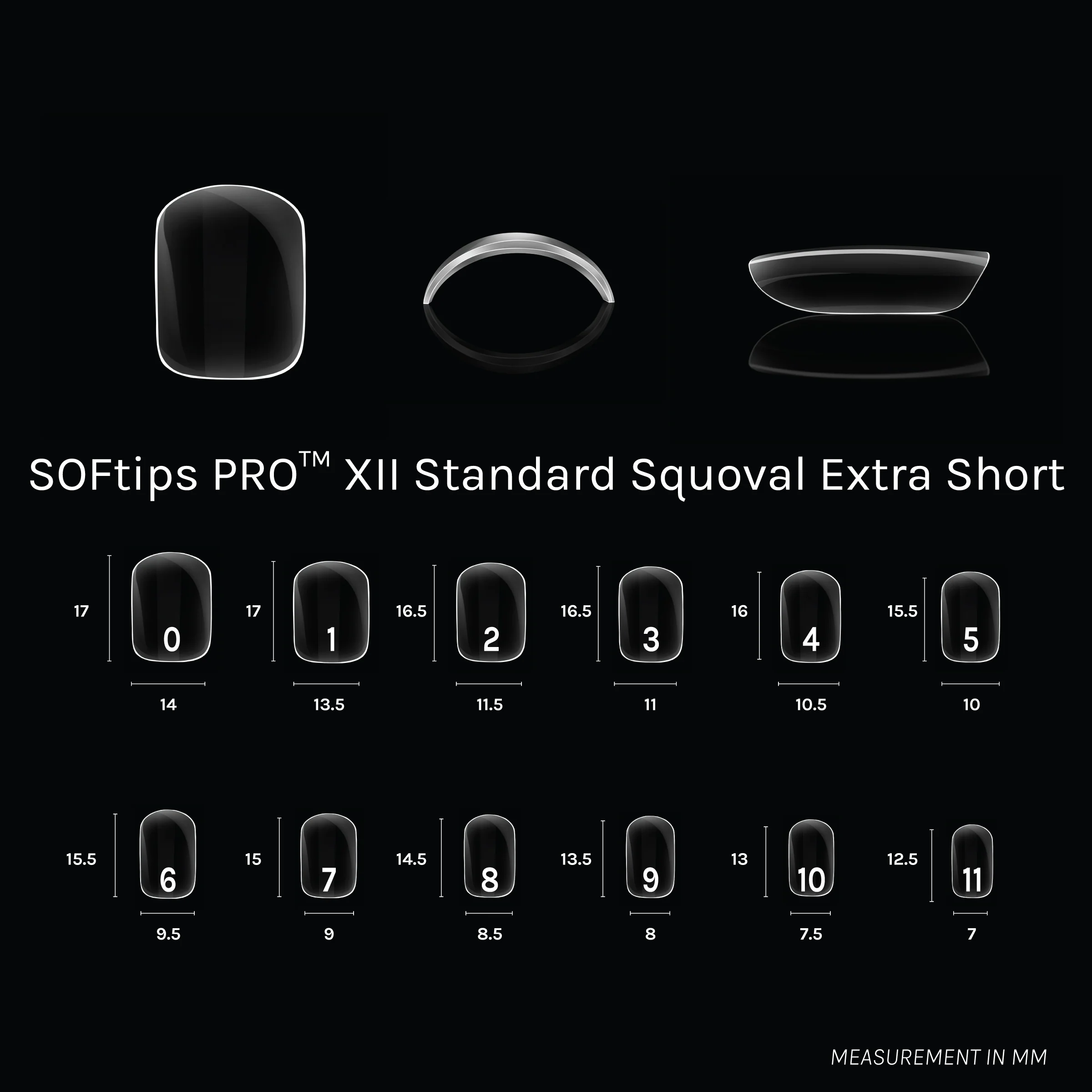 SOFTIPS PRO™ XII - Standard Squoval Extra Short - Image 4