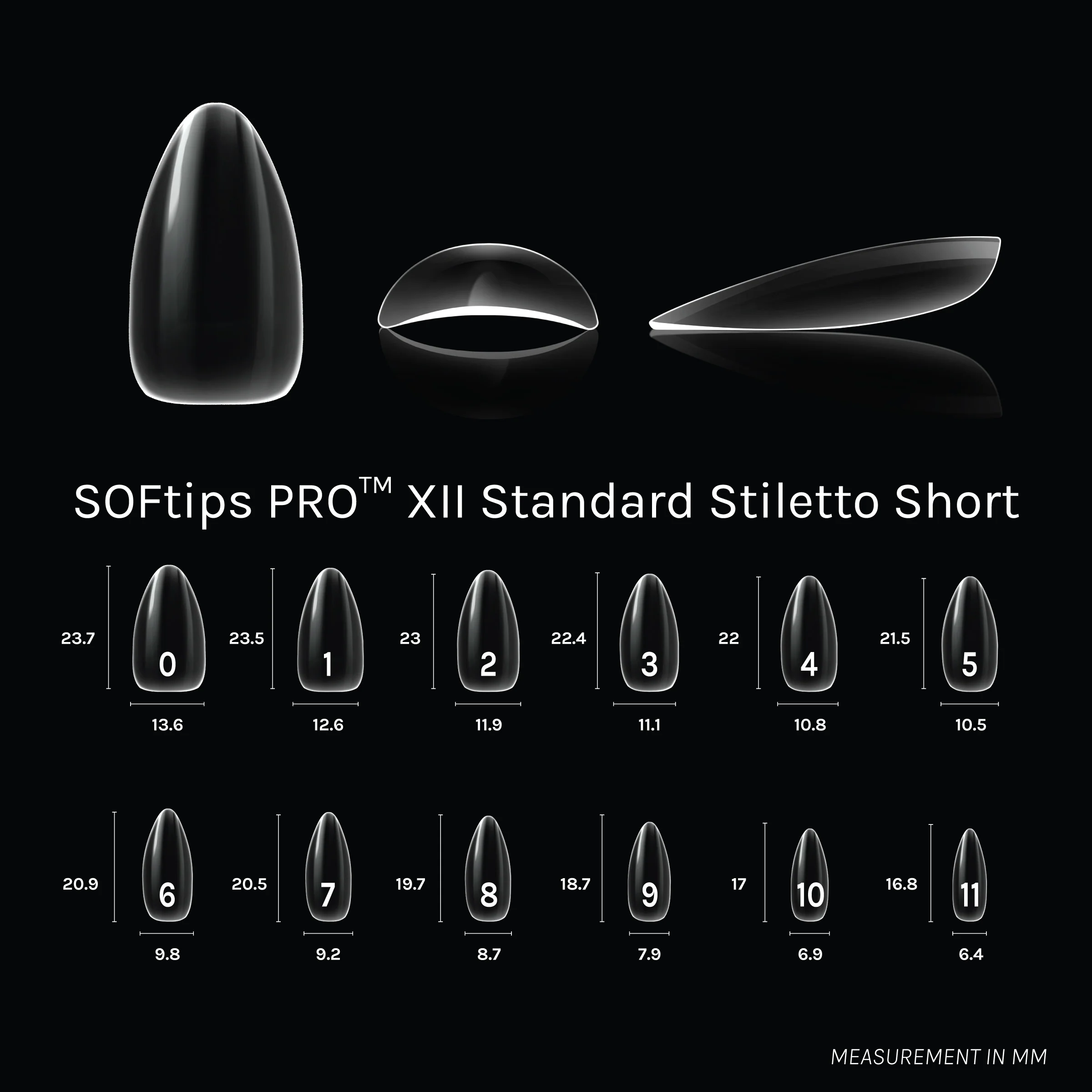 SOFTIPS PRO™ XII - Standard Stiletto Short - Image 4
